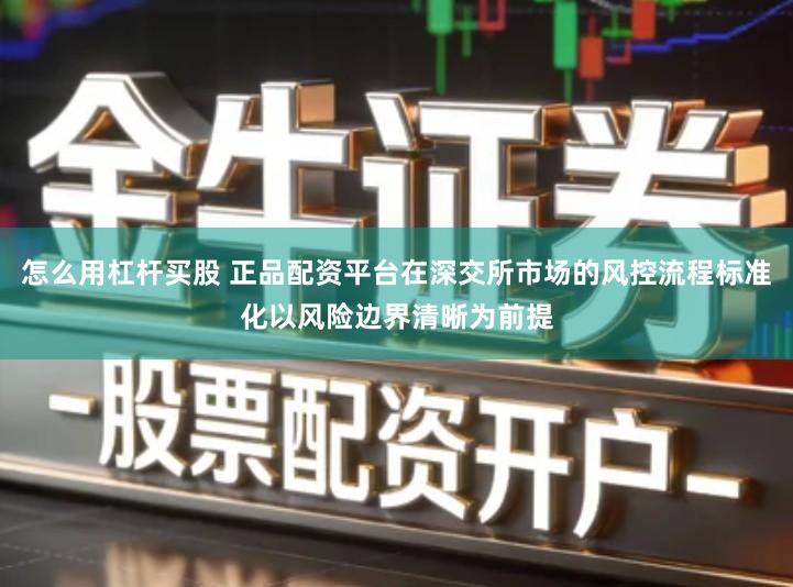 怎么用杠杆买股 正品配资平台在深交所市场的风控流程标准化以风险边界清晰为前提