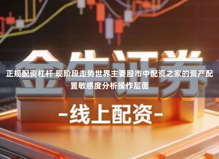 正规配资杠杆 现阶段走势世界主要股市中配资之家的资产配置敏感度分析操作层面