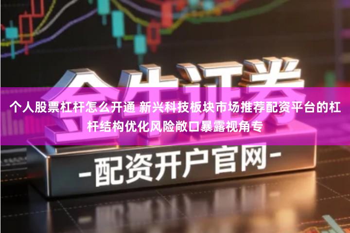 个人股票杠杆怎么开通 新兴科技板块市场推荐配资平台的杠杆结构优化风险敞口暴露视角专
